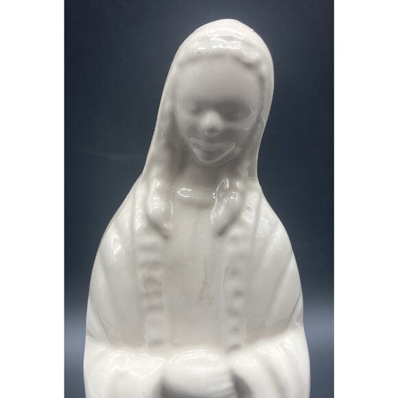 Praying Virgin Mary / Madonna 12" Ceramic Figurine Statue Vintage Catholic Icon - Picture 5 of 9